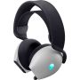 Alienware AW725H Headset Bedraad en draadloos Hoofdband Gamen USB Type-C Bluetooth Zwart, Wit (AW725H-W-DEAM) thumbnail