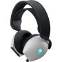 Alienware AW725H Headset Bedraad en draadloos Hoofdband Gamen USB Type-C Bluetooth Zwart, Wit (AW725H-W-DEAM) thumbnail