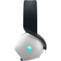 Alienware AW725H Headset Bedraad en draadloos Hoofdband Gamen USB Type-C Bluetooth Zwart, Wit (AW725H-W-DEAM) thumbnail