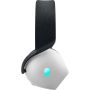 Alienware AW725H Headset Bedraad en draadloos Hoofdband Gamen USB Type-C Bluetooth Zwart, Wit (AW725H-W-DEAM) thumbnail