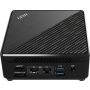 MSI CUBI N ADL S-225BEU PC/workstation barebone 0,69L maat pc Zwart N100 (936-B0A921-225) thumbnail