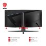 MSI MAG 345CQRDE computer monitor 86,4 cm (34") 3440 x 1440 Pixels UltraWide Dual Quad HD Zwart (9S6-3DD14H-003 |9S6-3DD14H-027) thumbnail