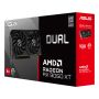 ASUS Dual -RX9060XT-16G AMD Radeon RX 9060 XT 16 GB GDDR6 (90YV0LG2-M0NA00) thumbnail