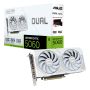 ASUS Dual -RTX5060-O8G-WHITE NVIDIA GeForce RTX 5060 8 GB GDDR7 (90YV0N15-M0NA00) thumbnail