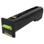 Lexmark 72K20YE tonercartridge 1 stuk(s) Origineel Geel (72K20YE) thumbnail