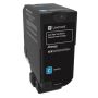 Lexmark 74C2HC0 tonercartridge 1 stuk(s) Origineel Cyaan (74C2HC0) thumbnail