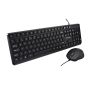V7 CKU350UK toetsenbord Inclusief muis Universeel USB QWERTY Brits Engels Zwart (CKU350UK) thumbnail