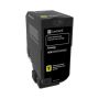Lexmark 74C2SYE tonercartridge 1 stuk(s) Origineel Geel (74C2SYE) thumbnail