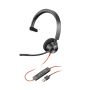 HP Poly Poly Blackwire 3310 USB-A Headset (767F7AA) thumbnail