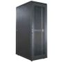Intellinet 19" serverkast vrijstaand, 42U, 800x1000 mm (breedte x diepte), zwart, bouwpakket (flatpack), max. 1500 kg, meerpuntsdeurslot, 1 slot per zijpaneel, bruikbare diepte 123–773 mm, IP20, staal thumbnail