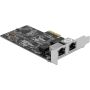 Delock PCI Express x4 Netzwerkkarte Gigabit LAN 4 x RJ45 mit PoE+ i350 (86097) thumbnail