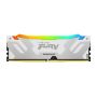 Kingston Technology FURY 16GB 6800MT/s DDR5 CL36 DIMM Renegade RGB White XMP (KF568C36RWA-16) thumbnail
