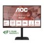AOC 27E4U computer monitor 68,6 cm (27") 1920 x 1080 Pixels Full HD LED Zwart (27E4CV) thumbnail