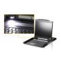 ATEN CL1000N rack console 48,3 cm (19") Zwart 1U (CL1000N-ATA-2XK06UG) thumbnail