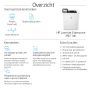 HP LaserJet Enterprise M611dn Zwart-wit Printer, Alleen Ethernet; Dubbelzijdig (7PS84A) thumbnail