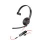 HP Poly Poly Blackwire C5210 USB-C-headset + inline-kabel (bulk) (805H4A6) thumbnail