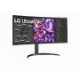 LG 34WQ75C-B computer monitor 86,4 cm (34") 3440 x 1440 Pixels Quad HD LCD Zwart (34WQ75C-B.AEU) thumbnail