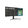 LG 35WN75CP-B.AEU LED display 88,9 cm (35") 3440 x 1440 Pixels 4K Ultra HD Zwart (35WN75CP-B) thumbnail