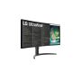 LG 35WN75CP-B.AEU LED display 88,9 cm (35") 3440 x 1440 Pixels 4K Ultra HD Zwart (35WN75CP-B) thumbnail