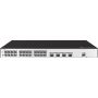 Huawei CloudEngine S5735-L24T4S-A-V2 Managed L3 Gigabit Ethernet (10/100/1000) 1U Zwart, Zilver (S5735-L24T4S-A-V2) thumbnail