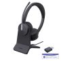 Yealink WH64 Dual - Headset - on-ear (WH64 HYBRID DUAL WITH CHARGING STAND TEAMS) (WH64 HYBRID DUAL WITH CHARGING) thumbnail