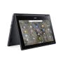 Acer Chromebook NX.HBREH.006 laptop AMD A4 A4-9120C 29,5 cm (11.6") Touchscreen HD 4 GB DDR4-SDRAM 32 GB Flash Wi-Fi 5 (802.11ac) ChromeOS Zwart (NX.HBREH.006) thumbnail