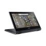 Acer Chromebook NX.HBREH.006 laptop AMD A4 A4-9120C 29,5 cm (11.6") Touchscreen HD 4 GB DDR4-SDRAM 32 GB Flash Wi-Fi 5 (802.11ac) ChromeOS Zwart (NX.HBREH.006) thumbnail