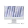 Apple iMac 24 inch M1 8C/8C 16GB 256GB Zilver QWERTY (MWUC3N/A) thumbnail