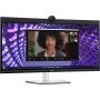 DELL P Series P3424WEB computer monitor 86,7 cm (34.1") 3440 x 1440 Pixels 4K Ultra HD LCD Zwart thumbnail