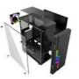 Gembird Fornax 2000 RGB Gaming Case met RGB Strip (CCC-FC-2000) thumbnail