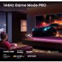 Hisense 43E77Q PRO 109,2 cm (43") 4K Ultra HD Smart TV Wifi Zwart (43E77QPRO) thumbnail