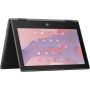 HP Chromebook Fortis x360 G3 J Intel® Celeron® N5100 29,5 cm (11.6") Touchscreen HD 4 GB LPDDR4x-SDRAM 32 GB eMMC Wi-Fi 6 (802.11ax) ChromeOS Zwart (4L1K5EA#ABH) thumbnail