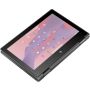 HP Chromebook Fortis x360 G3 J Intel® Celeron® N5100 29,5 cm (11.6") Touchscreen HD 8 GB LPDDR4x-SDRAM 64 GB eMMC Wi-Fi 6 (802.11ax) ChromeOS Zwart (4L1K6EA#ABH) thumbnail