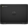 HP Chromebook Fortis x360 G5 Intel® N N100 29,5 cm (11.6") Touchscreen HD 8 GB LPDDR5x-SDRAM 64 GB eMMC Wi-Fi 6E (802.11ax) ChromeOS Zwart (5P9M3EA#ABH) thumbnail