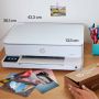 HP ENVY 6132e Wireless All-in-One Kleur Printer, Instant Ink; Foto's printen (714J2B#629) thumbnail