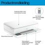HP ENVY 6110e Wireless All-in-One Kleur Printer, Instant Ink; Foto's printen (714J3B#629) thumbnail