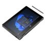 HP Pro x360 Fortis 11 G11 Intel® N N100 Hybride (2-in-1) 29,5 cm (11.6") Touchscreen HD 8 GB DDR4-SDRAM 128 GB SSD Wi-Fi 6E (802.11ax) Windows 11 Pro Zwart thumbnail