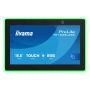 iiyama TW1625LASC-B3PNR beeldkrant Interactief flatscreen 39,6 cm (15.6") LED Wifi 450 cd/m² Full HD Zwart Touchscreen Type processor Android 24/7 (TW1625LASC-B3PNR) thumbnail