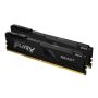 Kingston Technology FURY Beast 8GB 3200MT/s DDR4 CL16 DIMM (Kit van 2) Black (KF432C16BBK2/8) thumbnail