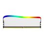 Kingston Technology FURY Beast 8GB 3600MT/s DDR4 CL17 DIMM White RGB SE thumbnail