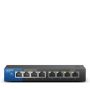 Linksys LGS108 Unmanaged Gigabit Ethernet (10/100/1000) Zwart, Blauw (LGS108-EU-RTL) thumbnail