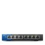 Linksys LGS108 Unmanaged Gigabit Ethernet (10/100/1000) Zwart, Blauw (LGS108-EU-RTL) thumbnail