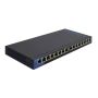 Linksys 16-poorts Gigabit PoE - desktopswitch (LGS116P) (LGS116P-EU) thumbnail
