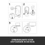 Logitech M185 muis Ambidextrous RF Draadloos Optisch 1000 DPI (910-002238) thumbnail
