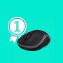 Logitech M185 muis Ambidextrous RF Draadloos Optisch 1000 DPI (910-002238) thumbnail