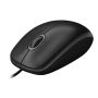 Logitech B100 Optical Usb Mouse f/ Bus muis Ambidextrous USB Type-A Optisch 800 DPI (910-003357) thumbnail