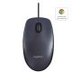 Logitech B100 Optical Usb Mouse f/ Bus muis Ambidextrous USB Type-A Optisch 800 DPI (910-003357) thumbnail