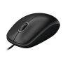 Logitech B100 Optical Usb Mouse f/ Bus muis Ambidextrous USB Type-A Optisch 800 DPI (910-003357) thumbnail