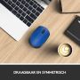 Logitech M171 Blue-K muis Ambidextrous RF Draadloos Optisch 1000 DPI (910-004640) thumbnail