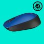 Logitech M171 Blue-K muis Ambidextrous RF Draadloos Optisch 1000 DPI (910-004640) thumbnail